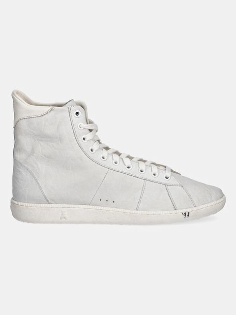 Patrizia Pepe trampki skórzane kolor biały 2Z0073 L146 W408