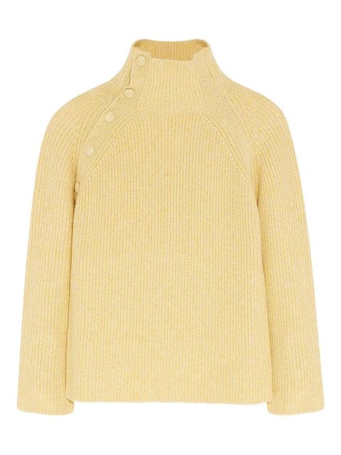 Yves Salomon buttoned sweater - Yellow - zdjęcie produktu nr 1