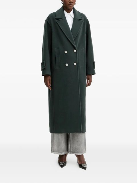 PINKO Camembert double-breasted coat - Green - zdjęcie produktu nr 2