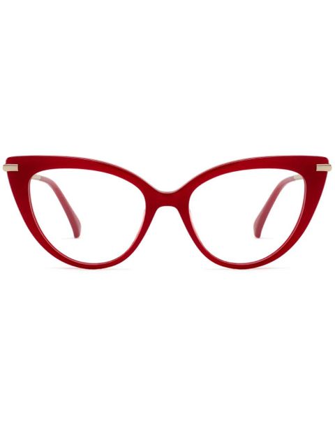 Max Mara Eyewear cat-eye glasses - Red - zdjęcie produktu nr 1
