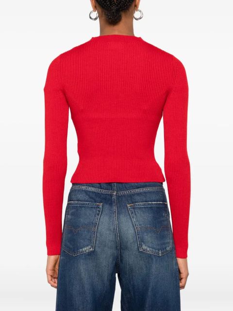 Diesel ribbed sweater - Red