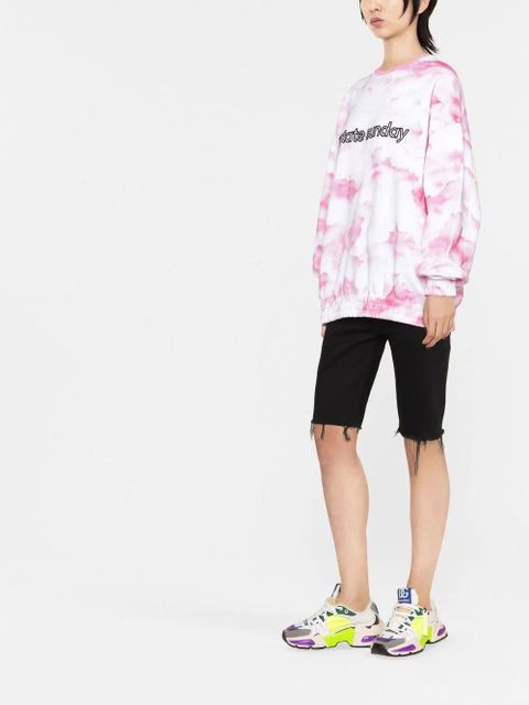 ROTATE BIRGER CHRISTENSEN Sunday tie-dye sweatshirt - Pink