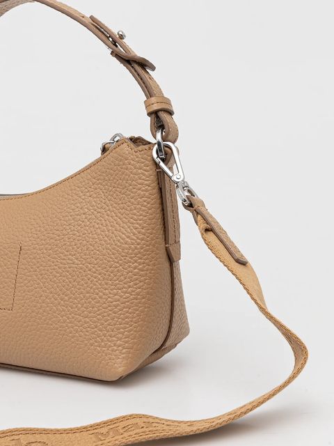 Marc O'Polo torebka skórzana kolor beżowy 50819650801109