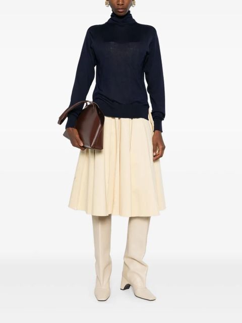 Jil Sander cashmere-blend jumper - Blue