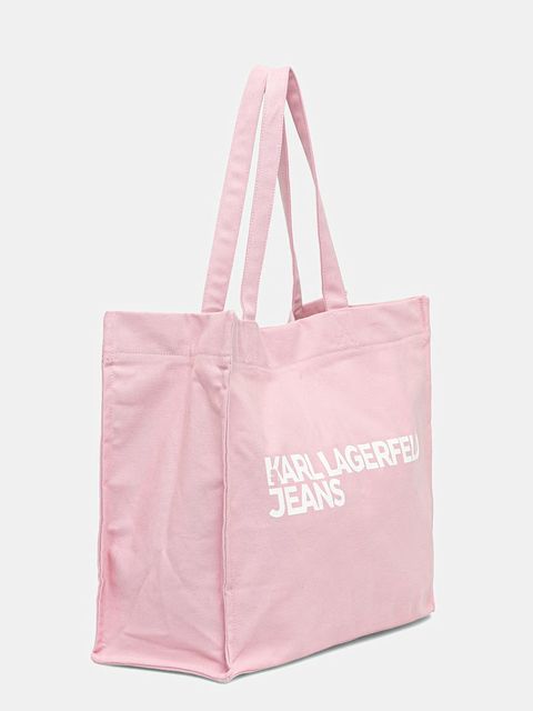 Karl Lagerfeld Jeans torebka bawełniana - zdjęcie produktu nr 1