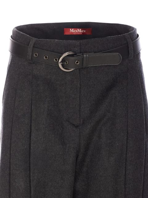 Max Mara Paride belted trousers - Grey - zdjęcie produktu nr 2