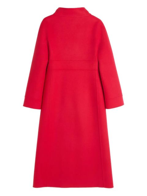 Valentino Garavani compact drap coat - Red