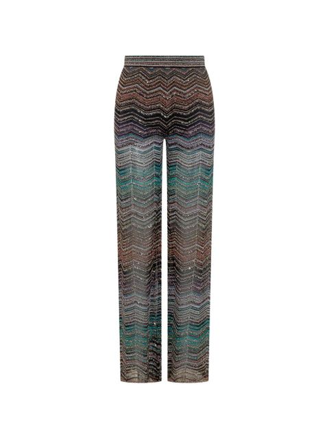 Missoni zigzag trousers - Black - zdjęcie produktu nr 1