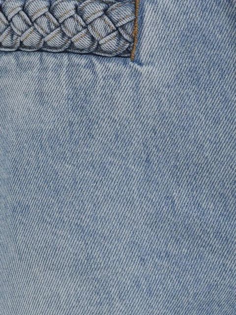 ZIMMERMANN Lucky braided wide-leg jeans - Blue - zdjęcie produktu nr 2