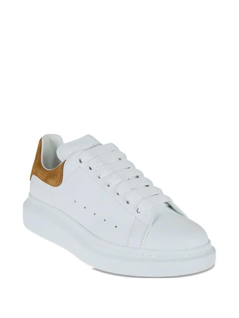 Alexander McQueen Oversized suede-panel sneakers - White - zdjęcie produktu nr 2
