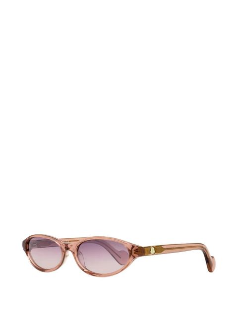 Moncler Eyewear oval-frame sunglasses - Neutrals - zdjęcie produktu nr 2