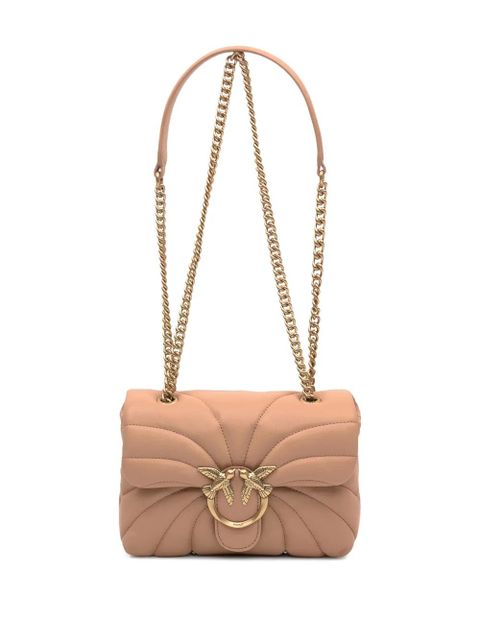PINKO Love quilted logo-embellished shoulder bag