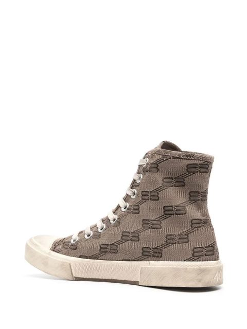 Balenciaga Paris high-top sneakers - Grey