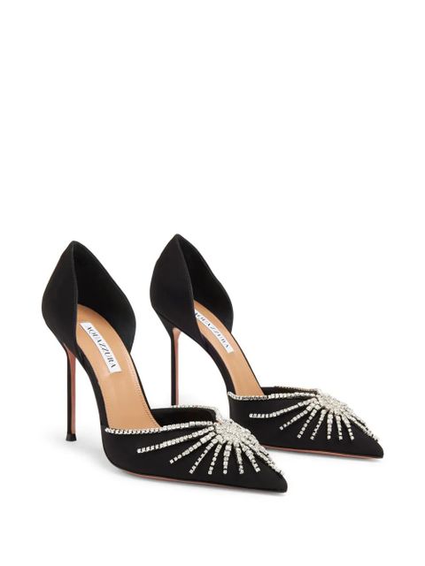Aquazzura Sunshine 105mm pumps - Black