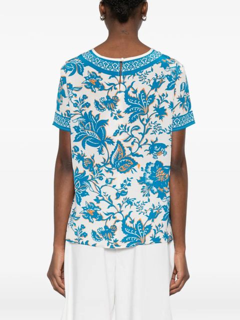 ETRO floral-print blouse - White