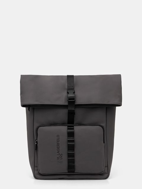 Karl Lagerfeld Jeans plecak kolor szary duży gładki B1M30146 - zdjęcie produktu nr 1