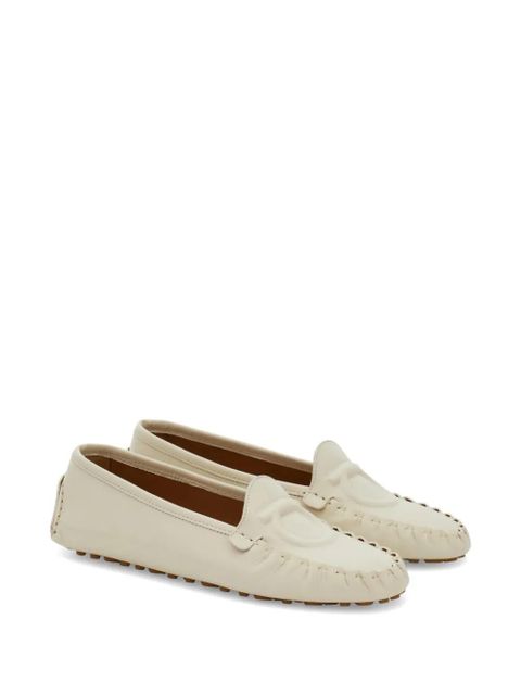 Ferragamo Gancini driver loafer - Neutrals - zdjęcie produktu nr 2
