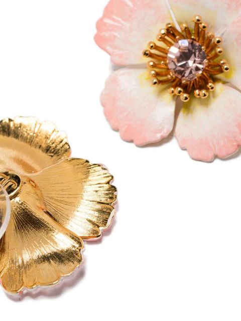 Jennifer Behr Deb flower earrings - Gold