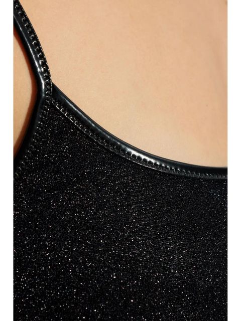 Oséree lurex mini dress - Black