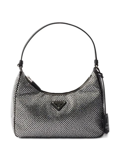Prada mini Re-Edition shoulder bag - Grey - zdjęcie produktu nr 1