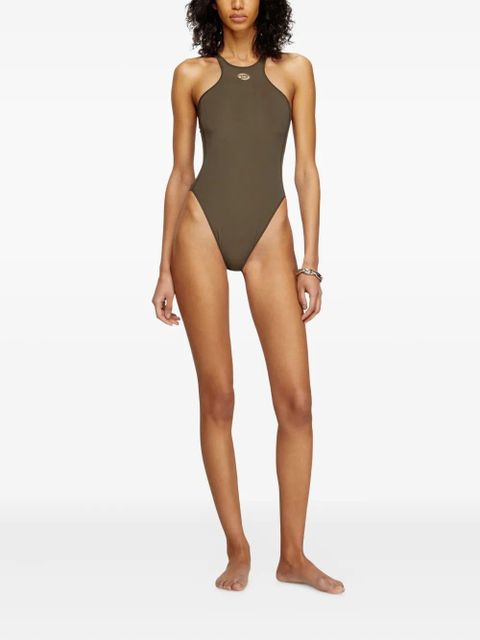 Diesel Christie-Utlt high-neck swimsuit - Green - zdjęcie produktu nr 2