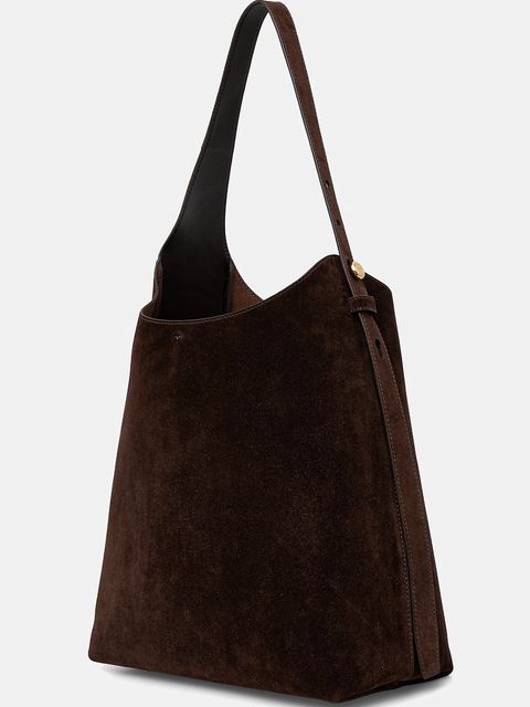 Tory Burch torebka zamszowa Romy - zdjęcie produktu nr 2