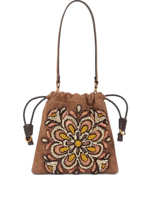ETRO small beaded-embellished bucket bag - Brown - zdjęcie produktu nr 1