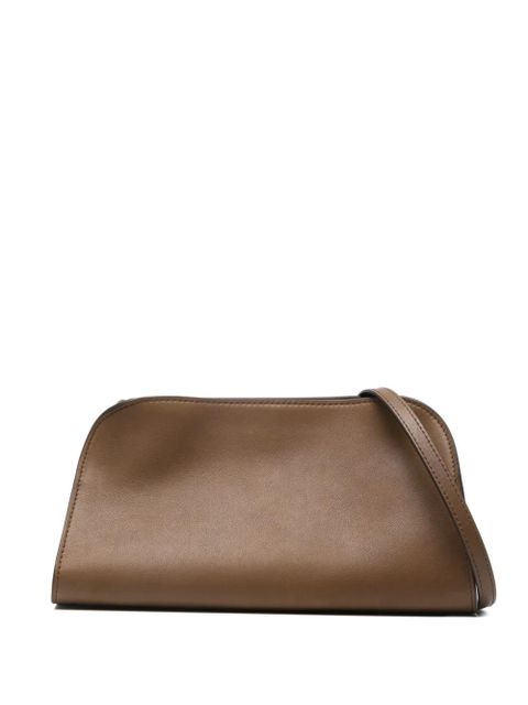 The Row Peggy leather clutch - Brown - zdjęcie produktu nr 1