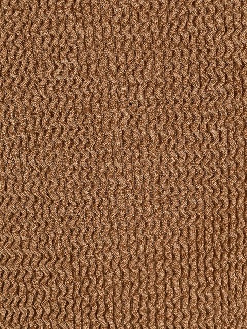 Hunza G knitted low-back swimsuit - Neutrals