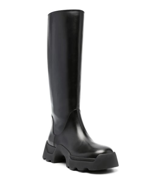 Proenza Schouler leather knee-high boots - Black - zdjęcie produktu nr 2