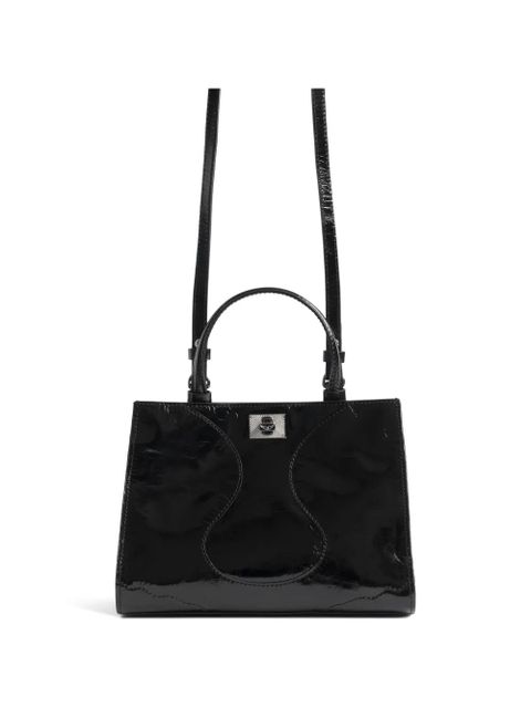 Zadig&Voltaire patent top handle satchel - Black