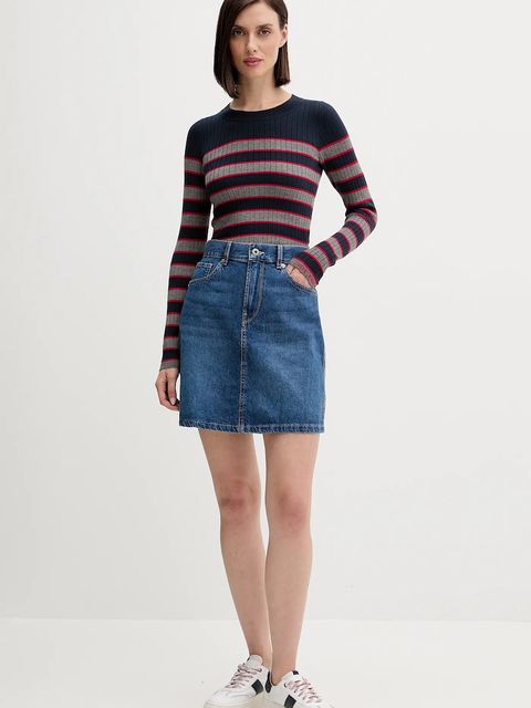 Pepe Jeans sweter damski kolor granatowy lekki PL7000006 - zdjęcie produktu nr 2