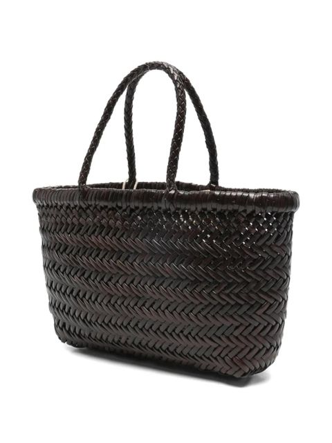 DRAGON DIFFUSION Mini Flat Gora tote bag - Brown