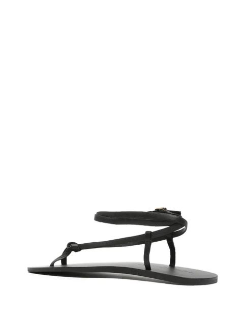 Manebi ankle strap sandals - Black