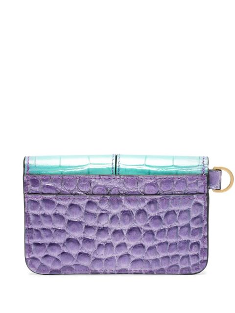 Zadig&Voltaire Borderline logo-plaque leather wallet - Blue - zdjęcie produktu nr 2