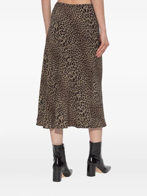 Zadig&Voltaire lace-insert skirt - Brown