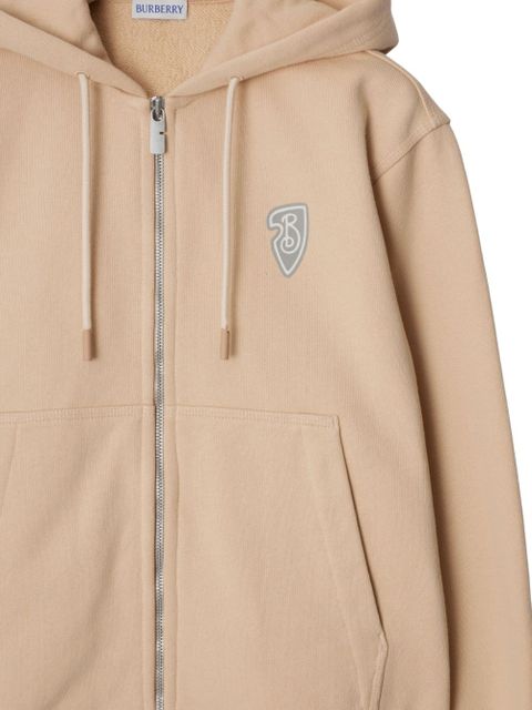 Burberry EKD cotton hoodie - Neutrals