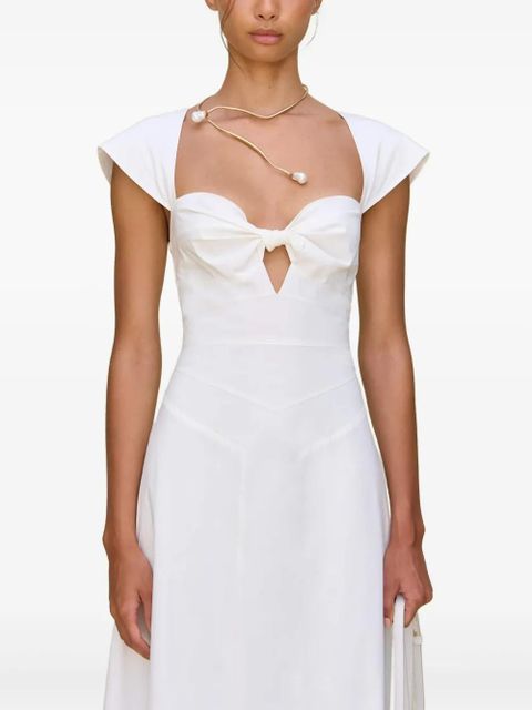 Cult Gaia Magnolia dress - White