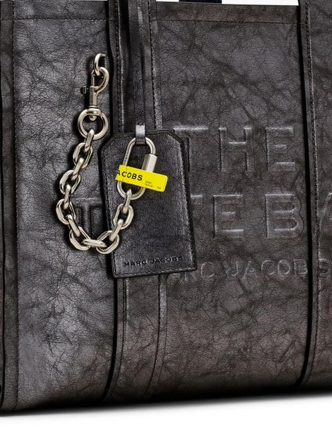 Marc Jacobs The Metallic Tote Bag - Black