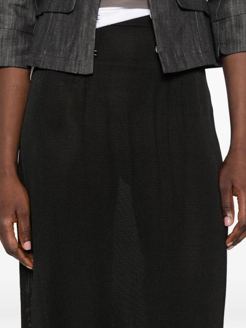 Paloma Wool fine-knit drop-crotch trousers - Black