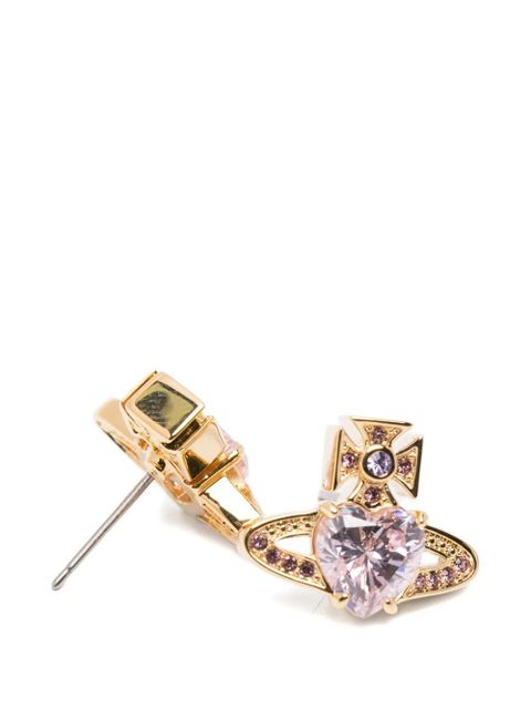 Vivienne Westwood Ariella heart-stud earrings - Gold
