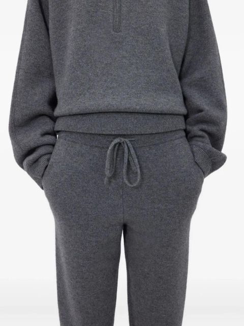 LouLou de Saison elastic-cuffed cashmere trousers - Grey