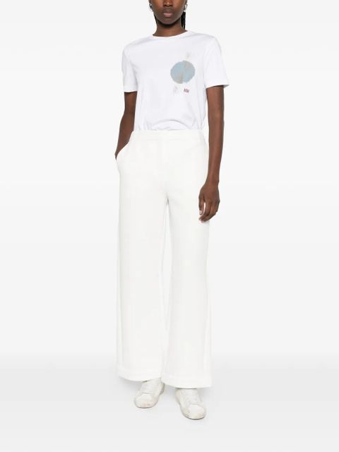 Max Mara graphic print T-shirt - White - zdjęcie produktu nr 2