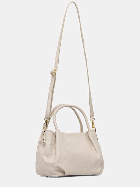 Answear.LAB torebka skórzana kolor beżowy - zdjęcie produktu nr 2