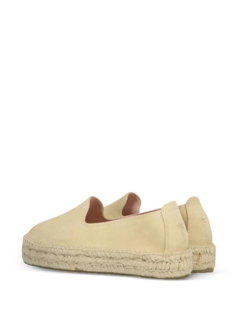 Manebi Hamptons suede flat espadrilles - Neutrals