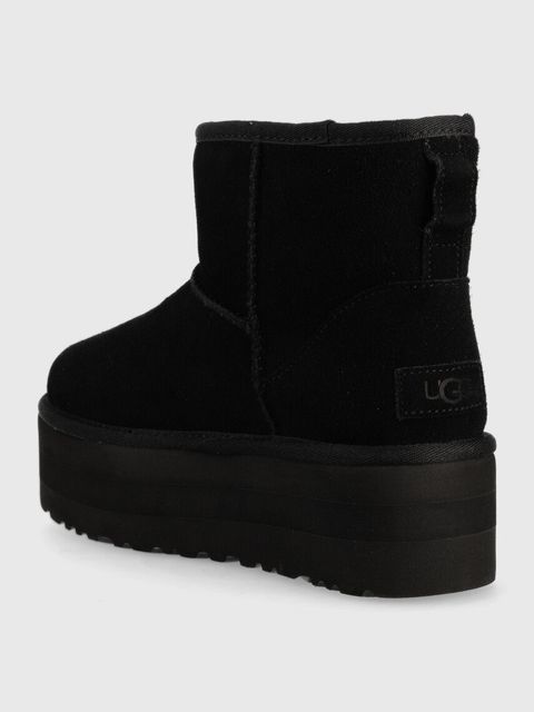UGG śniegowce skórzane Classic Mini Platform