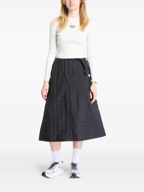 The North Face Face quilted volume midi skirt - Black