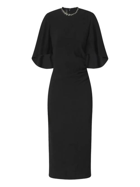 PINKO Scopone midi dress - Black - zdjęcie produktu nr 1