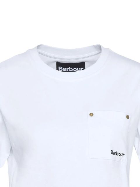 Barbour logo T-shirt - White - zdjęcie produktu nr 2