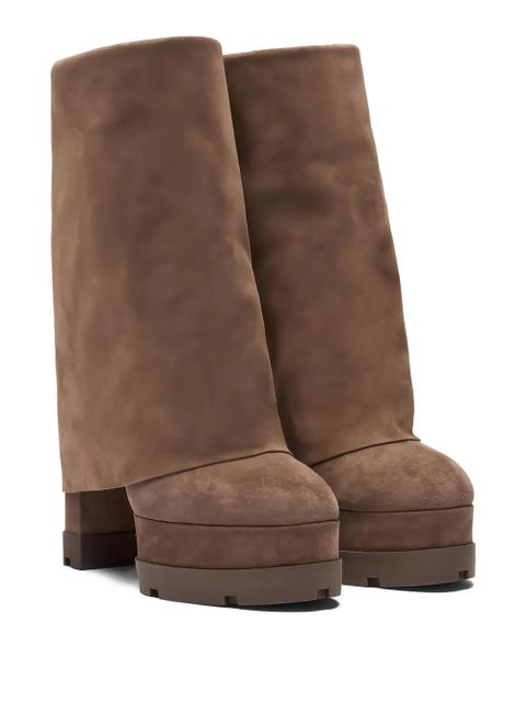 Casadei 120mm Nancy boots - Brown - zdjęcie produktu nr 2